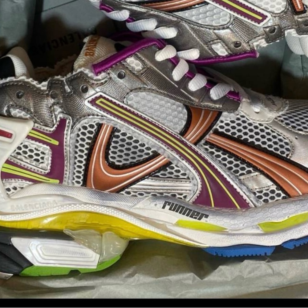 Balenciaga Multicolor Athletic Shoes